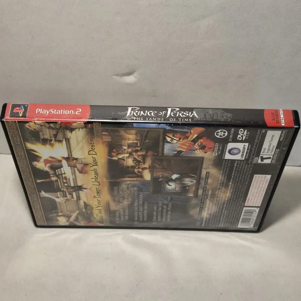 Prince of Persia: The Sands of Time (Sony PlayStation 2, 2003) PS2 Complete